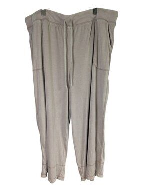 Koolaburra by UGG Wide Leg Cropped Pants Light Brown Tan Size 2X